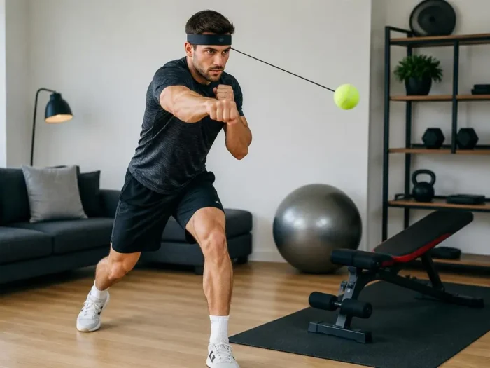 Skuteczny trening z piłką tenisową na gumce dla każdego