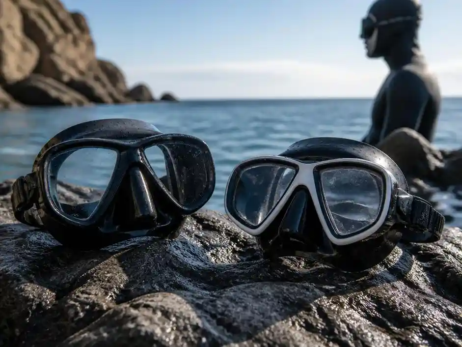 Wybór idealnej maski do freedivingu i nurkowania technicznego